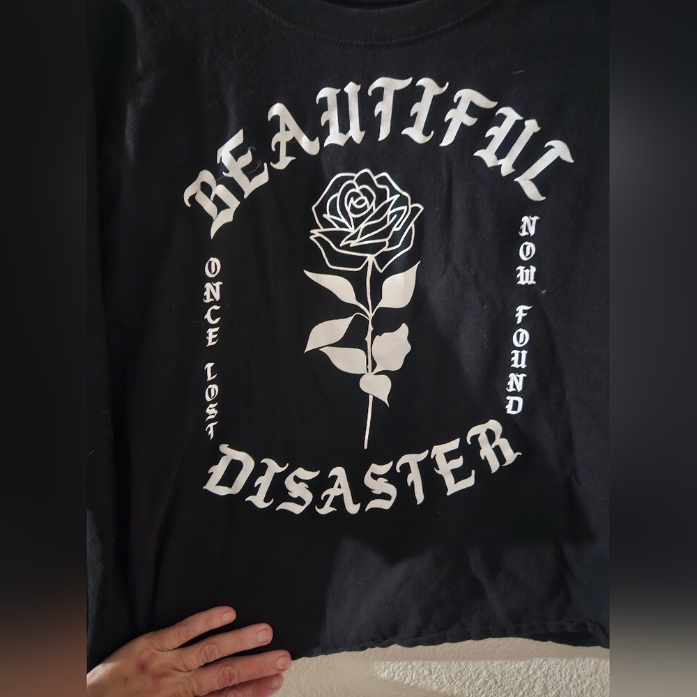 Beautiful Disaster "Once Lost" Long Sleeve Shirt
